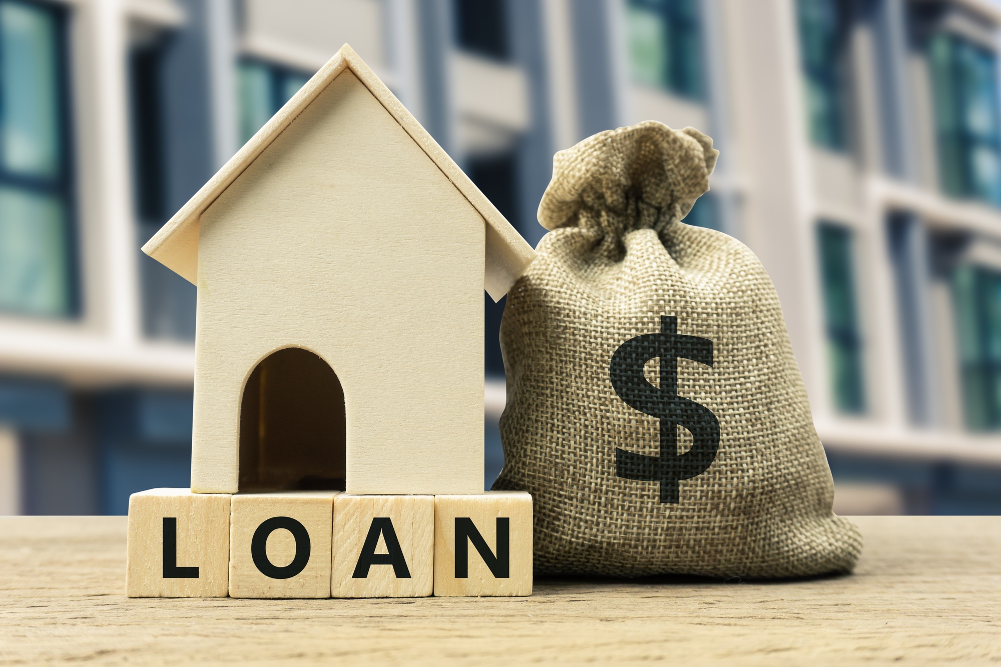 Home loan, mortgage, home insurance, financial mortgage for house concept